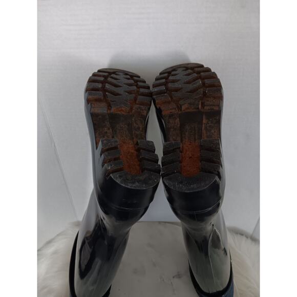 Tommy Hilfiger Women's Size 6 M Twshiner Tall Rain Boots Blue Pull On - Picture 7 of 14
